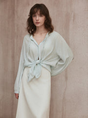 Lace-Up Shirt R31040