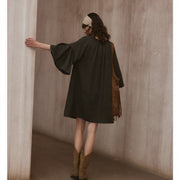 Bohemian White Dress R31037