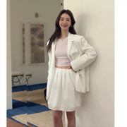 High Waist A-line Skirt R31036