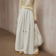 Lace-Up Wide Leg Pants R31032