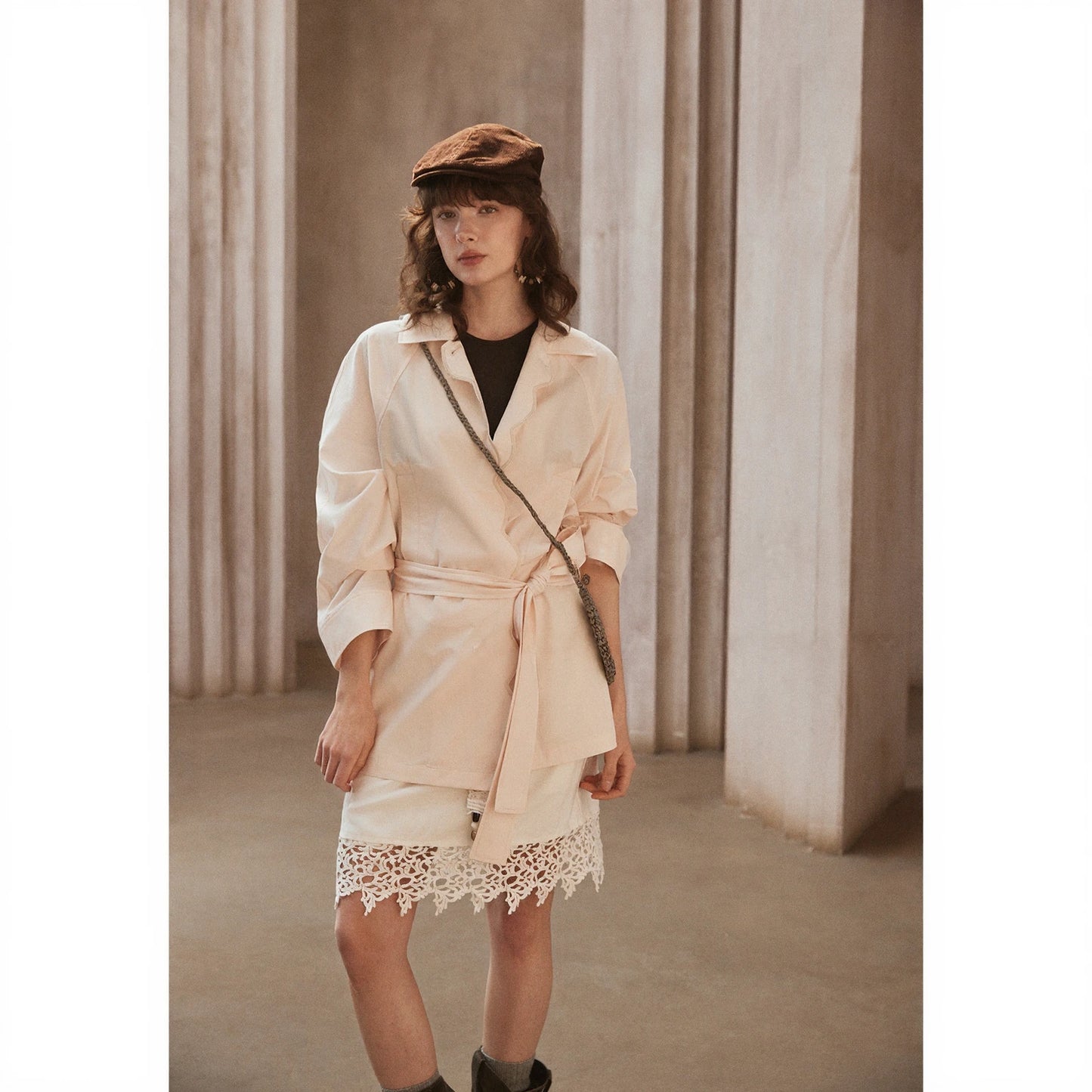 Wavy Edge Blazer R31010