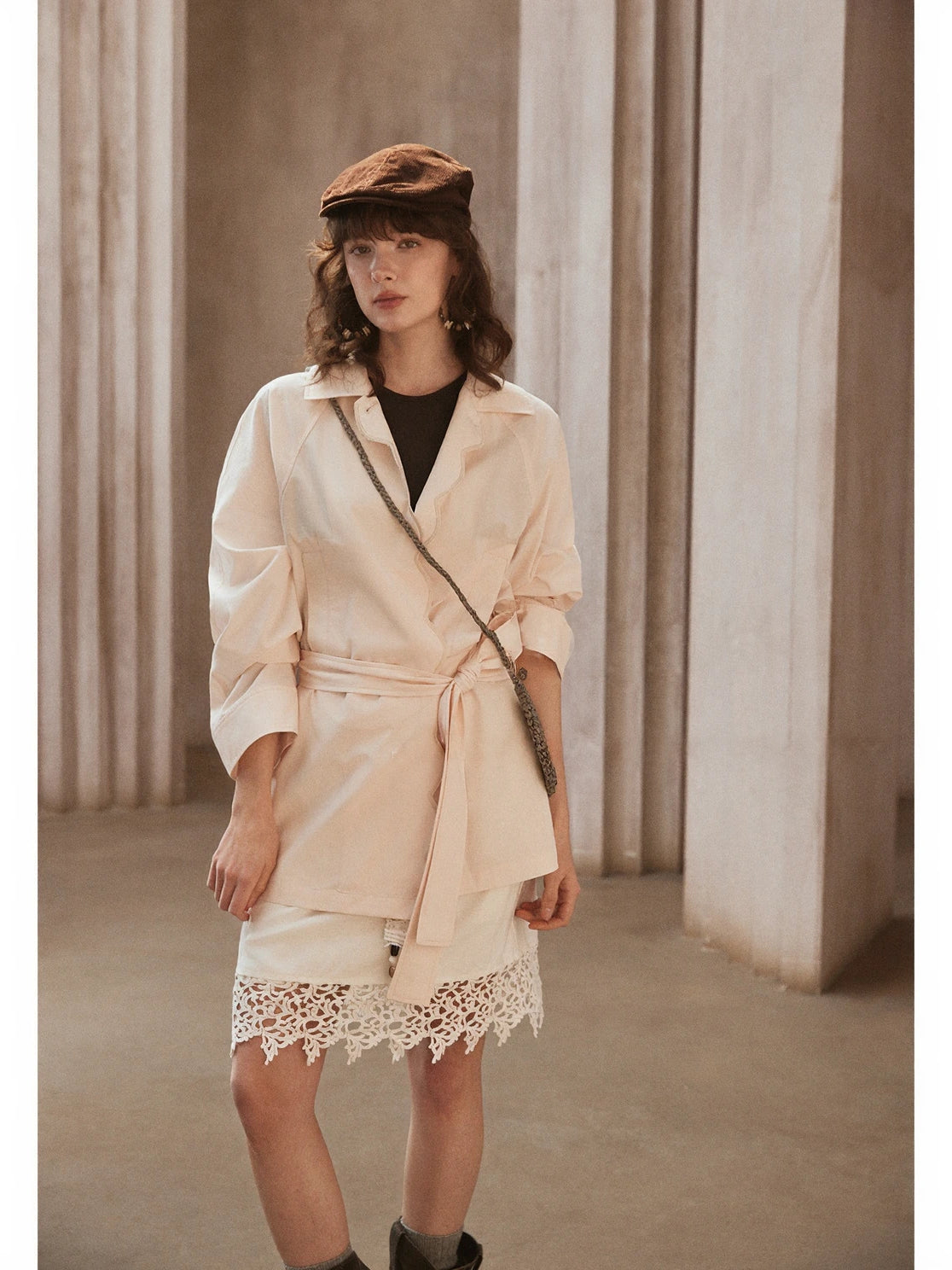 Wavy Edge Blazer R31010