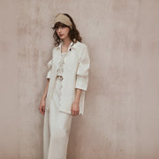 Wavy Edge Blazer R31010