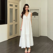 French V-neck Dress R31005