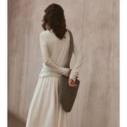 V-neck Long Sleeve Top R31002