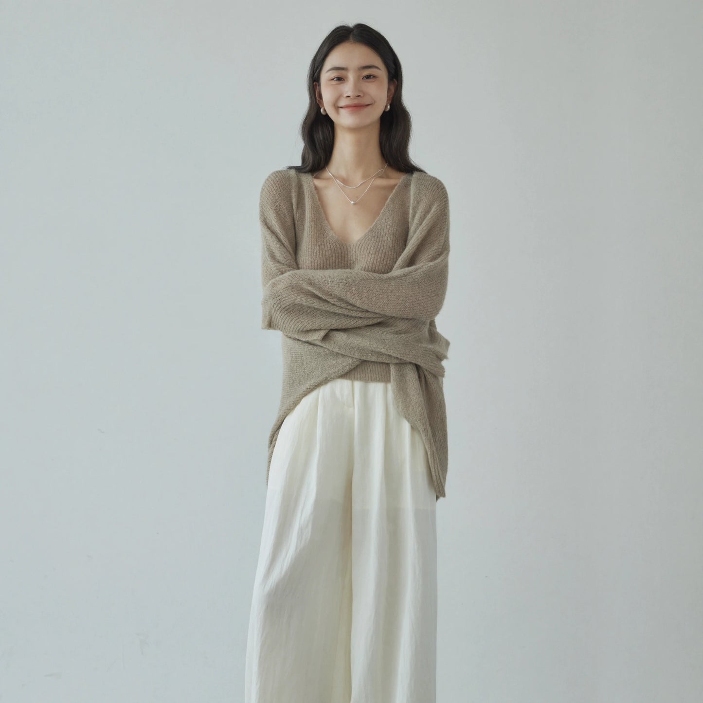 Thin Knitted Sweater R31101