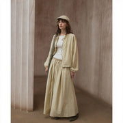 Elegant A-line Skirt R31071