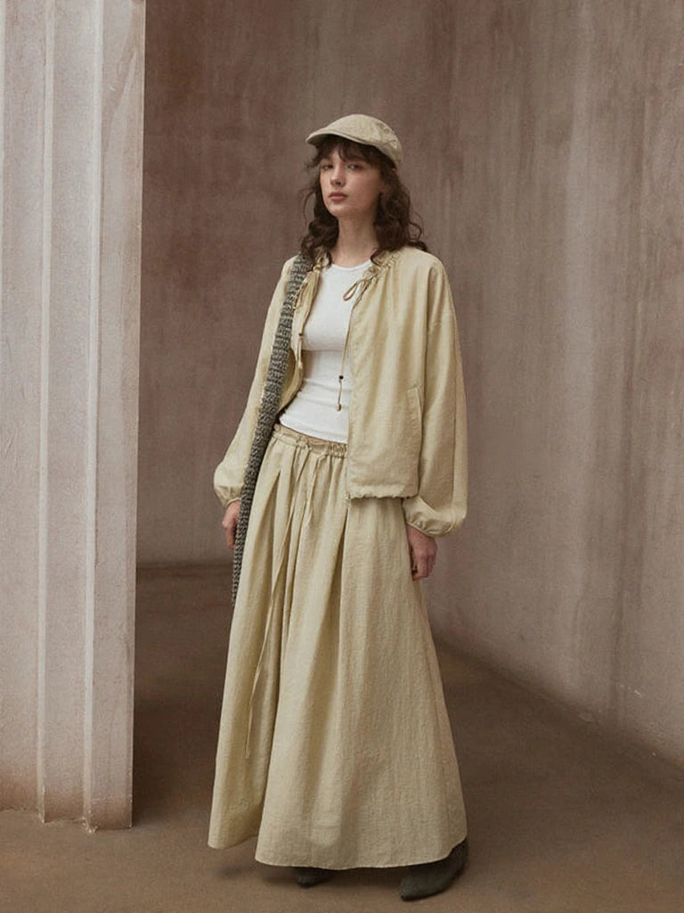 Elegant A-line Skirt R31071