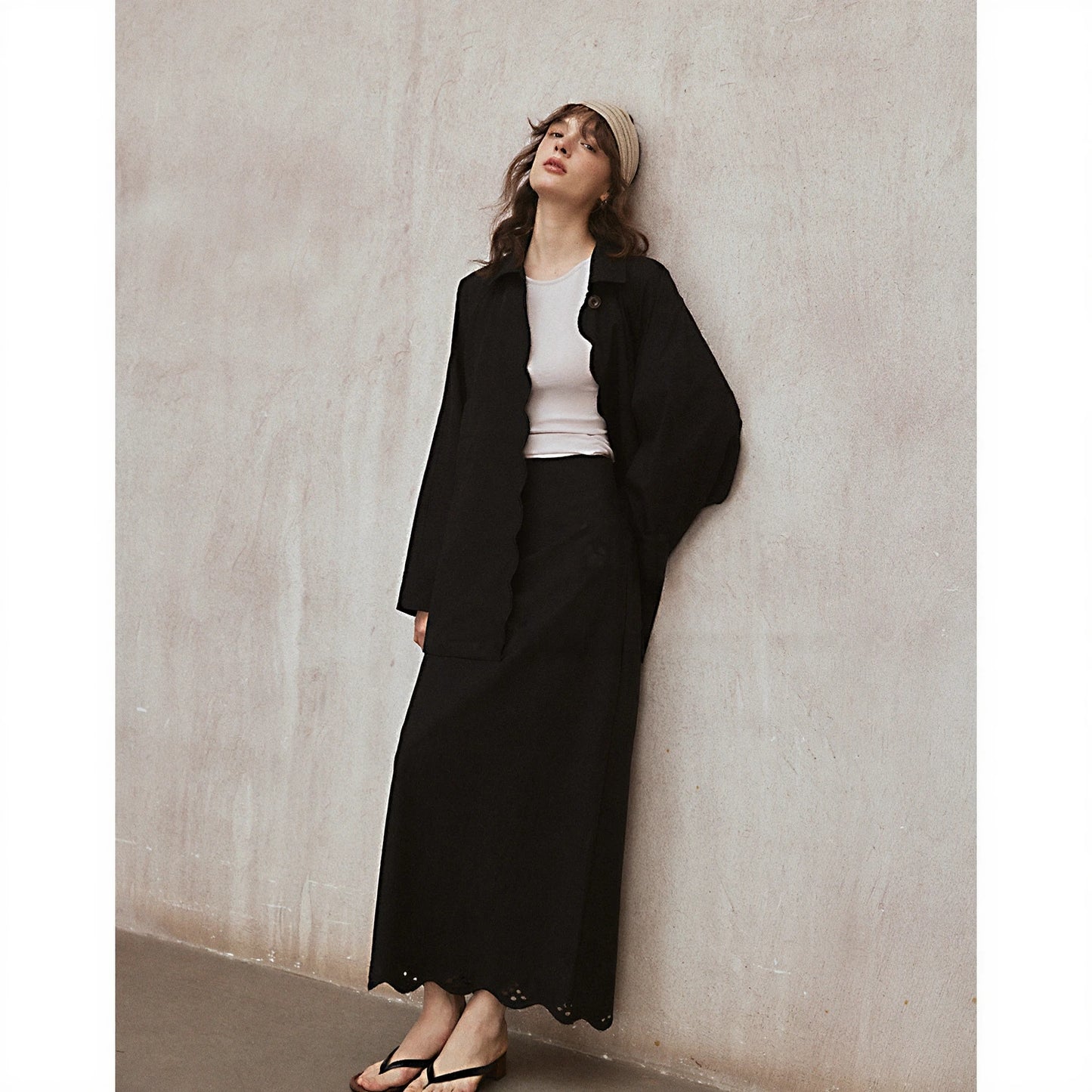 Wavy Edge Blazer R31010